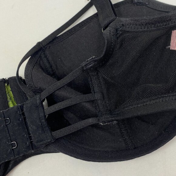 Agent Provocateur Electra Green Black Bra 36DD - Picture 12 of 14